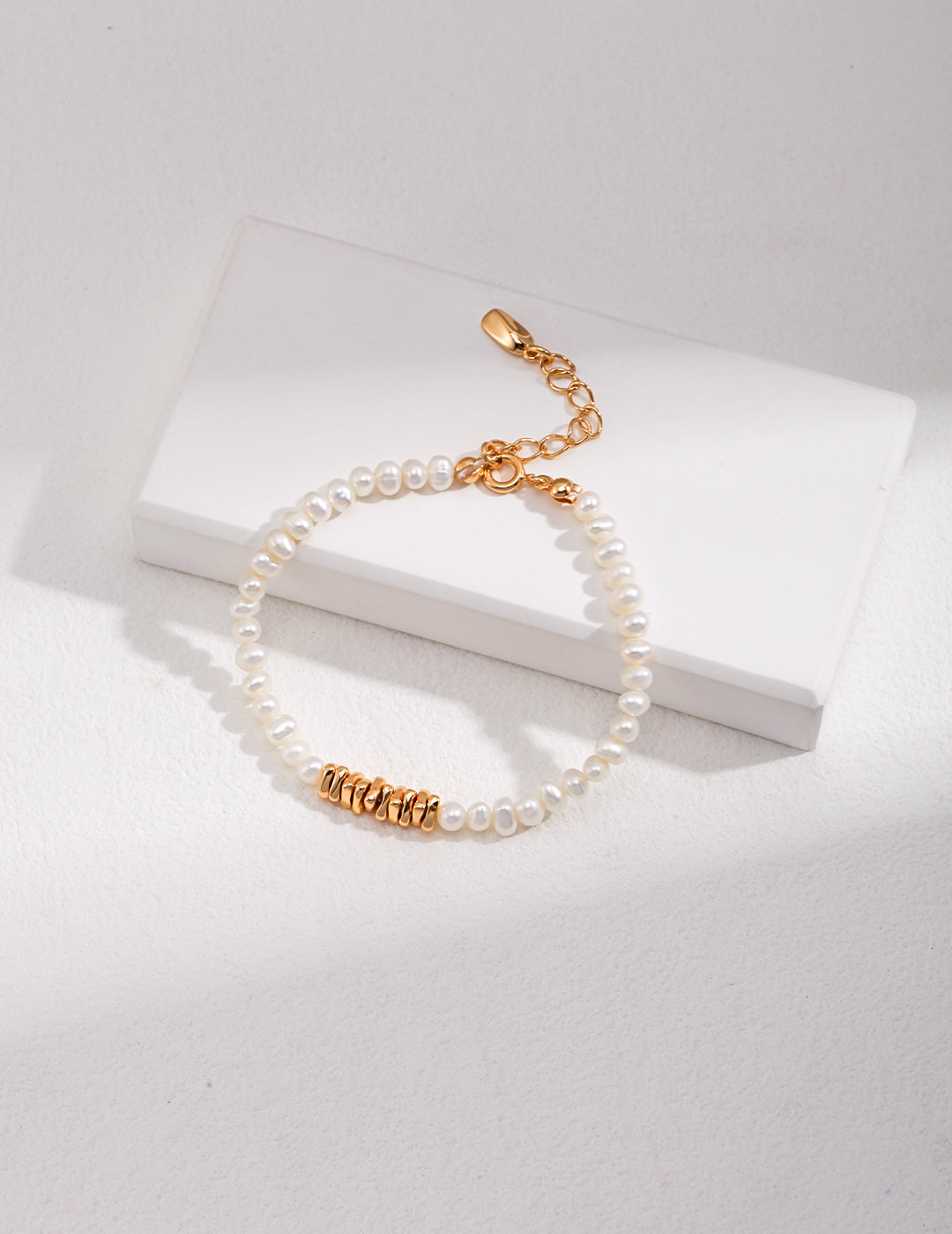 Sterling Silver Pearl Bracelet