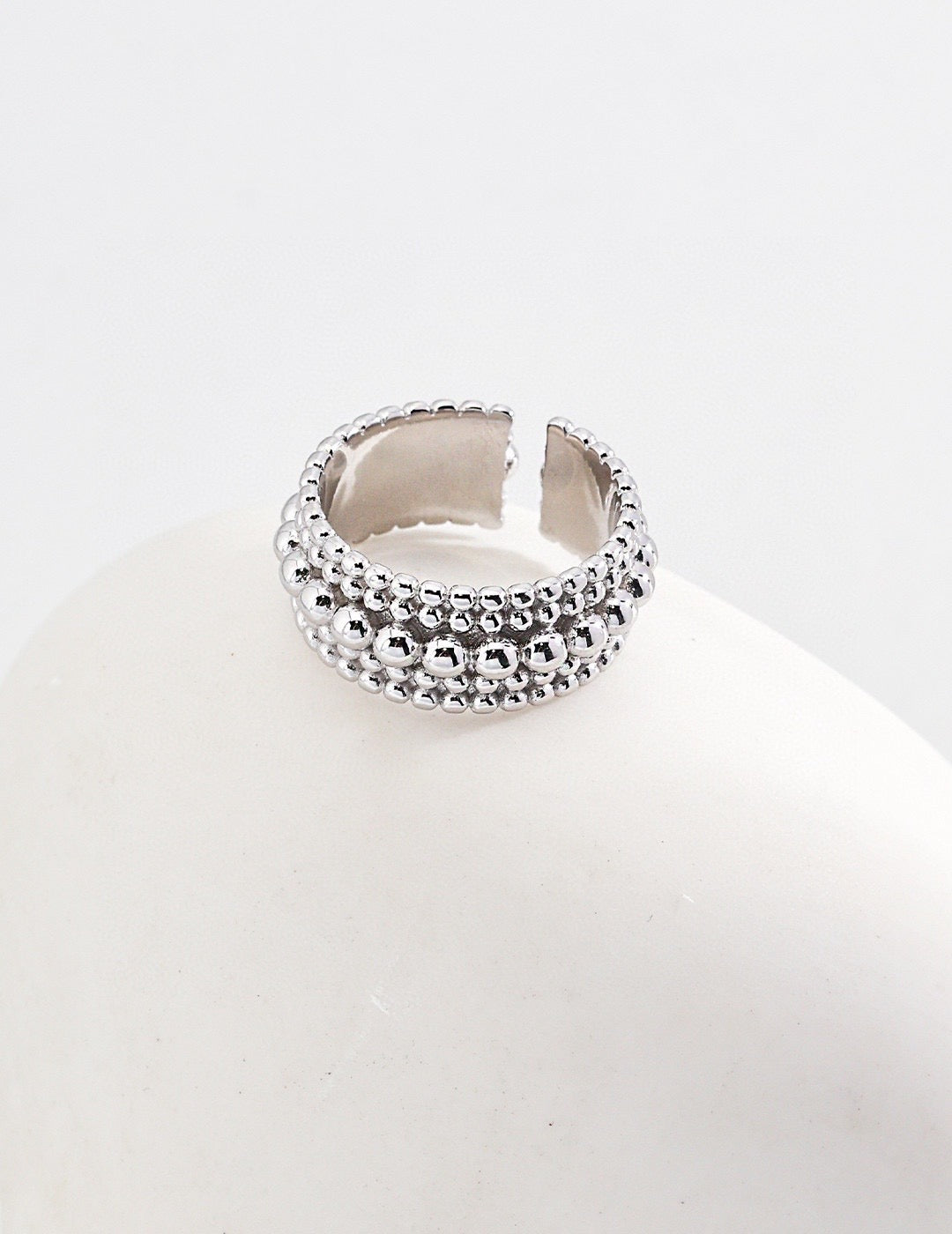 sterling silver vintage open ring