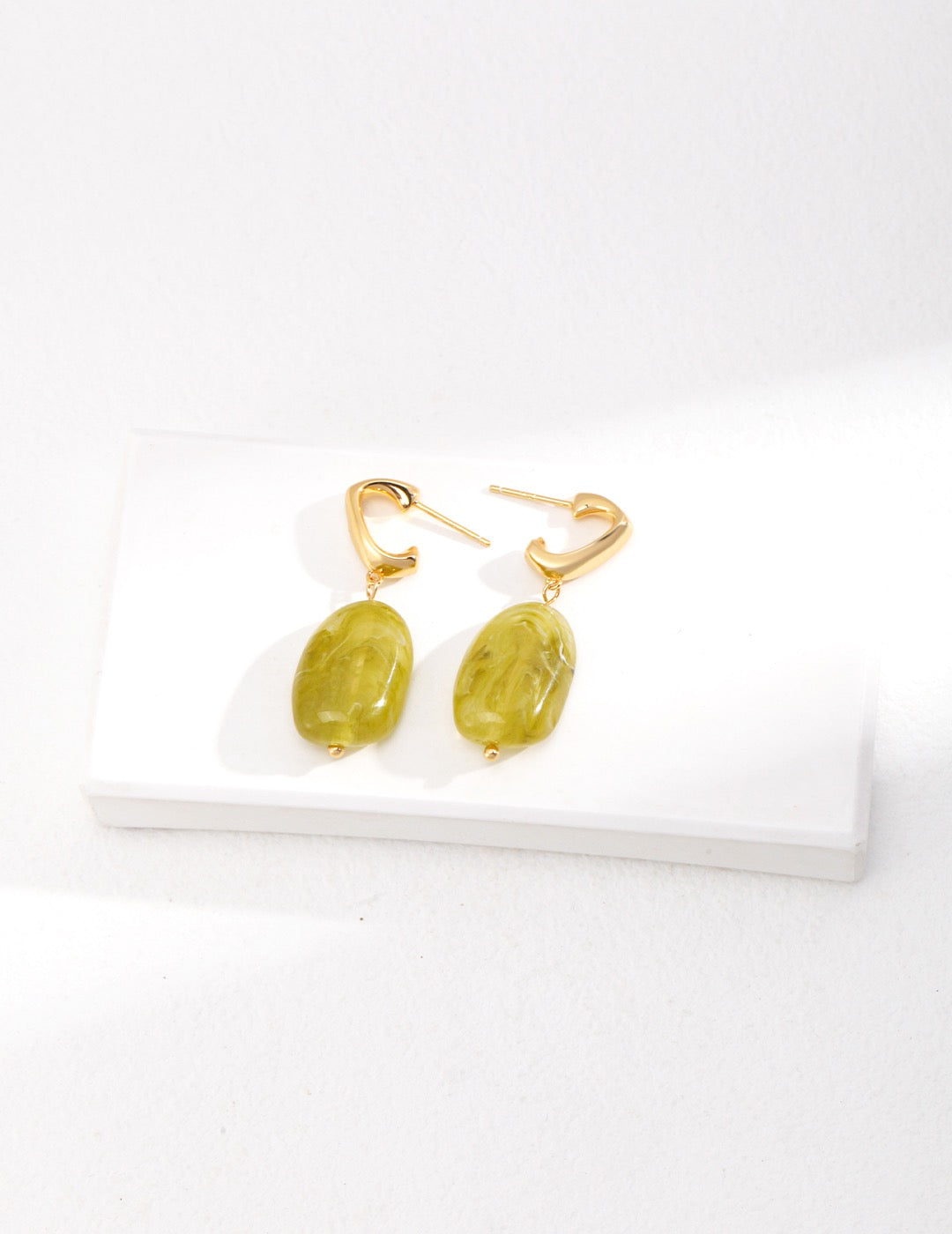 resin stone Earrings